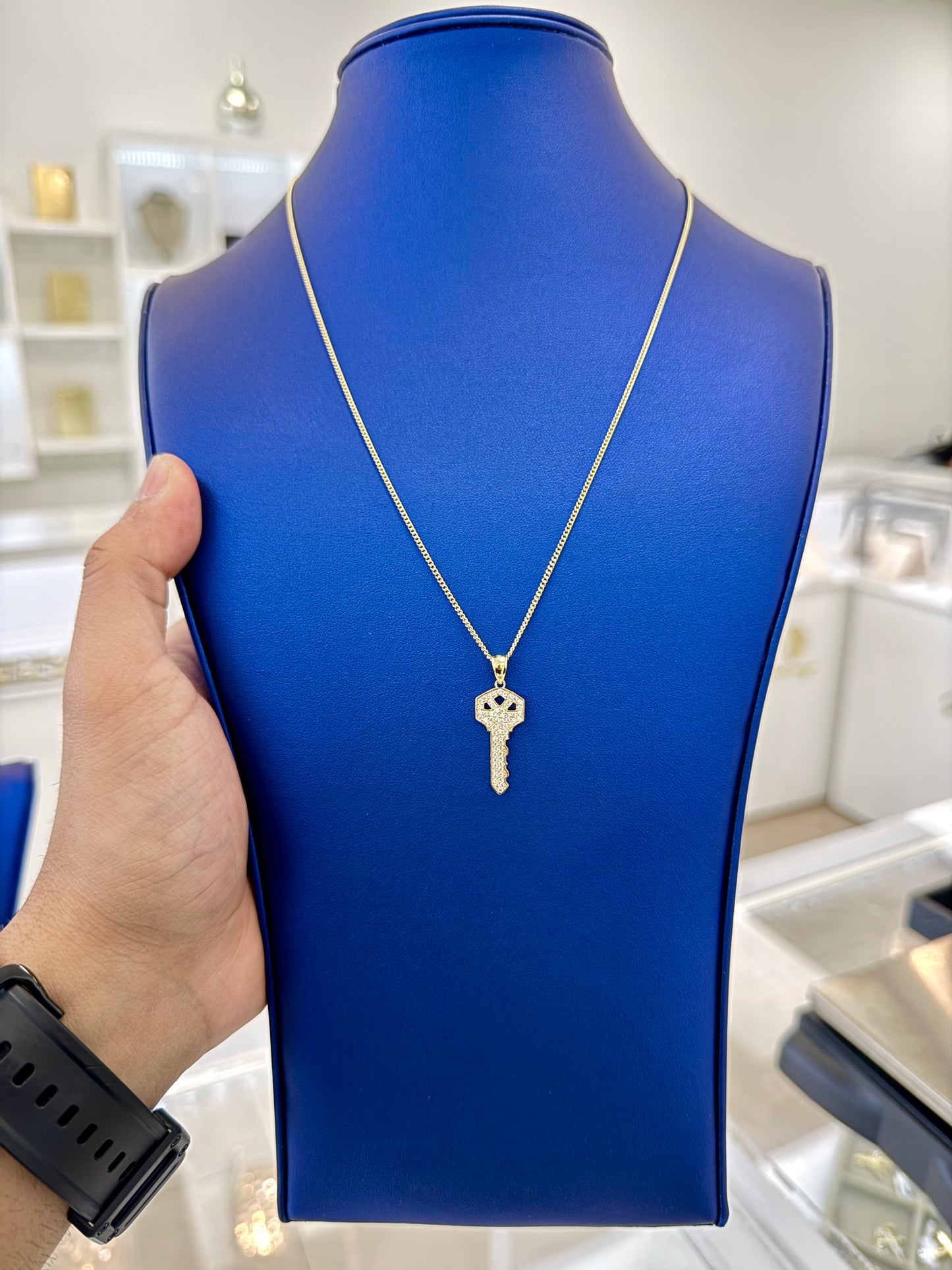 ❤️ CADENA LLAVE ORO 14K ❤️