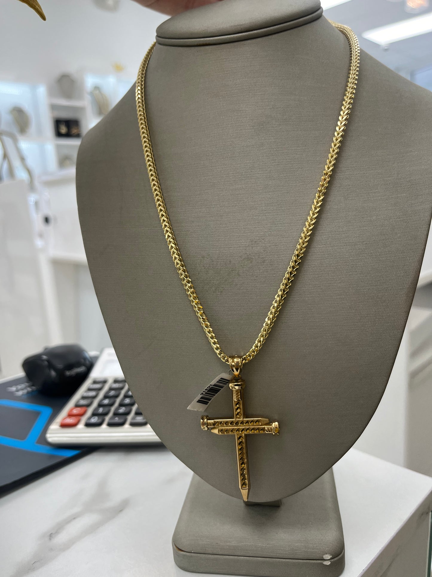 Cadena Oro 14k y dije 10k