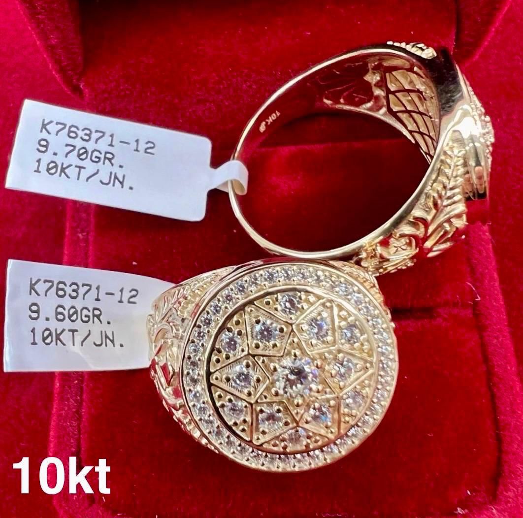 Anilllo 10k y pulseras oro 14k