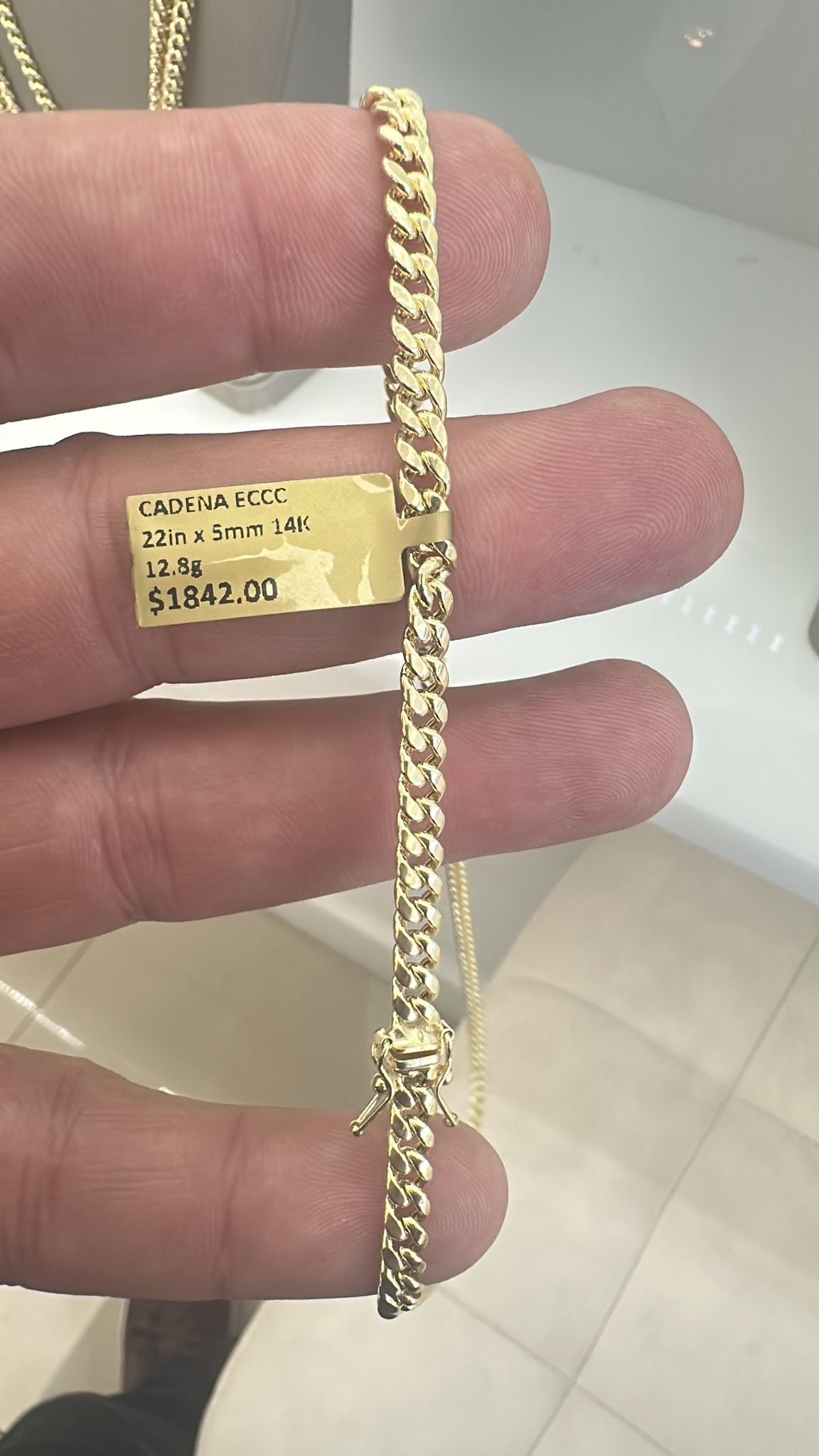 Set cadena y medalla oro 14k 💎⭐️