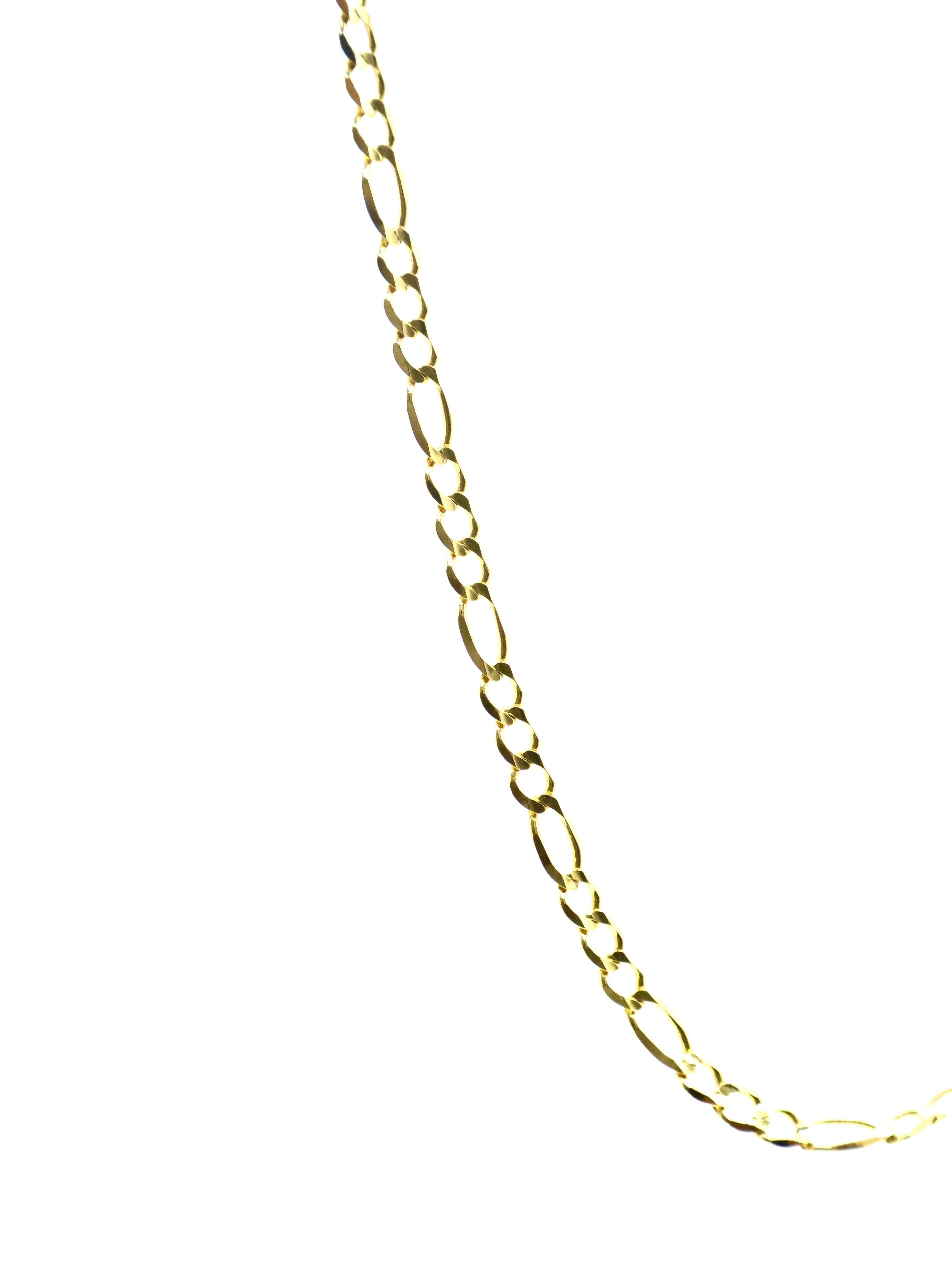 MEN'S CHAIN - Figaro 14K