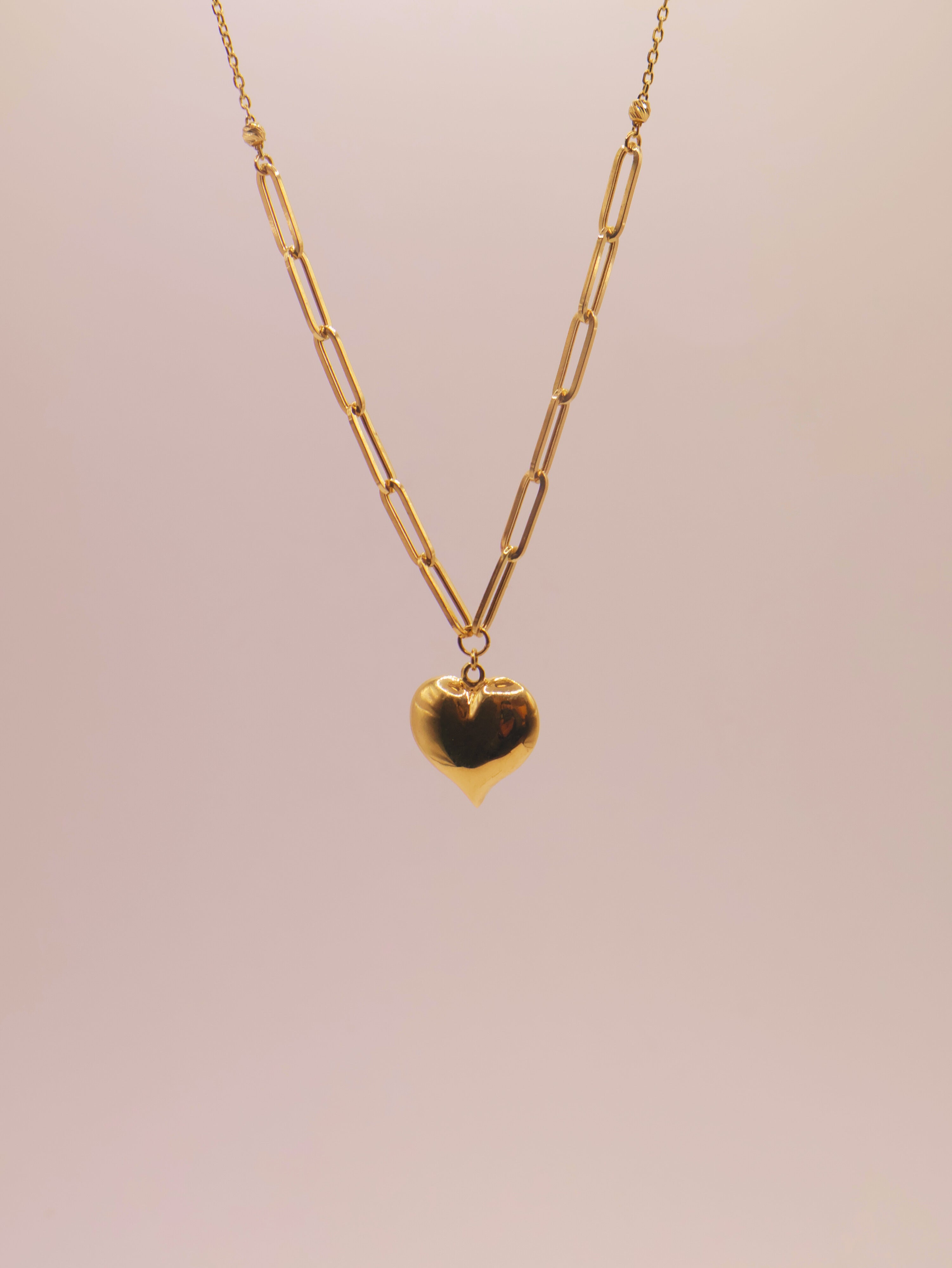 WOMEN'S CHAIN - GARGANTILLA CORAZON 14K