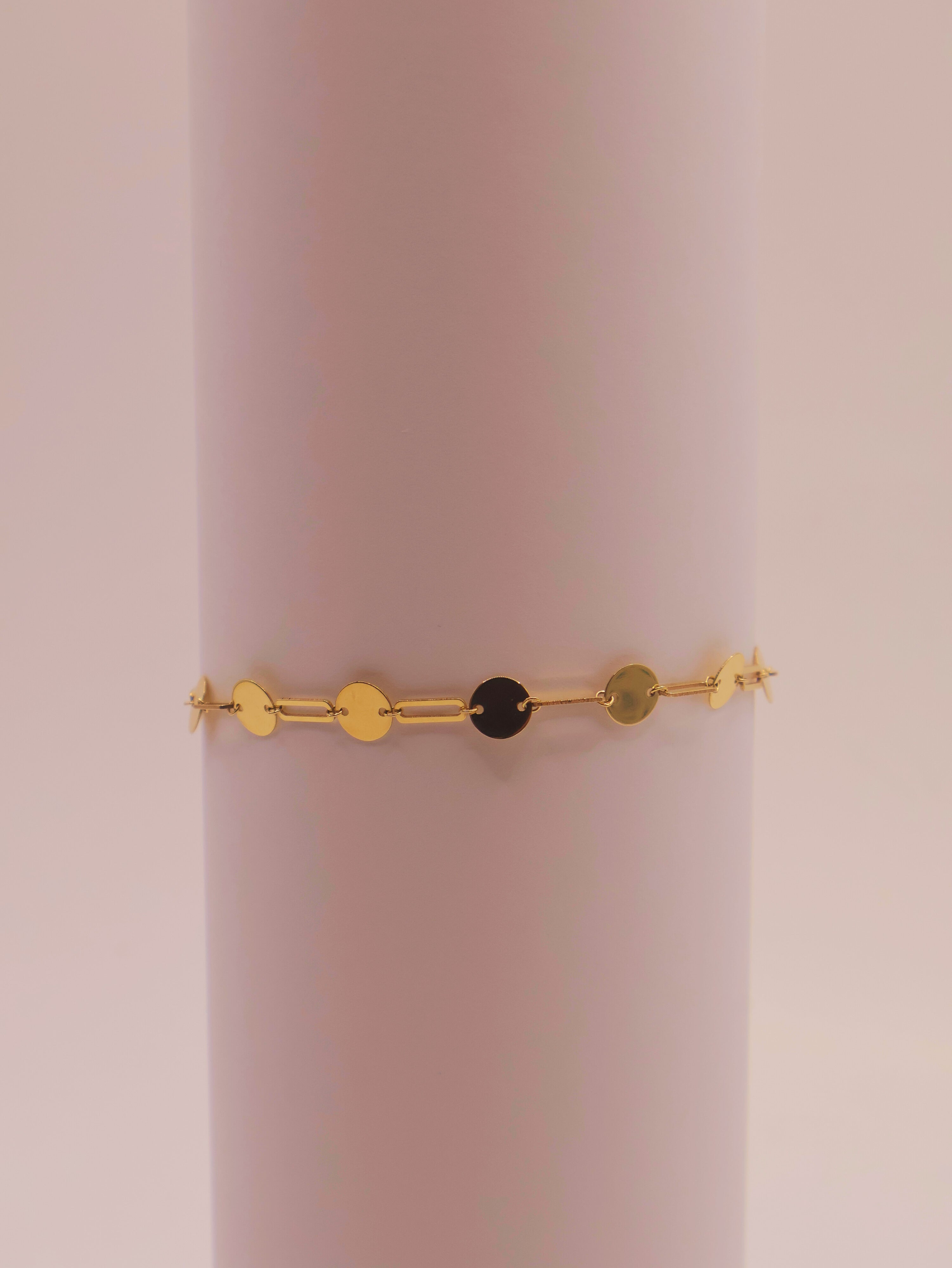 MANILLA - CIRCULO PLANO 14K