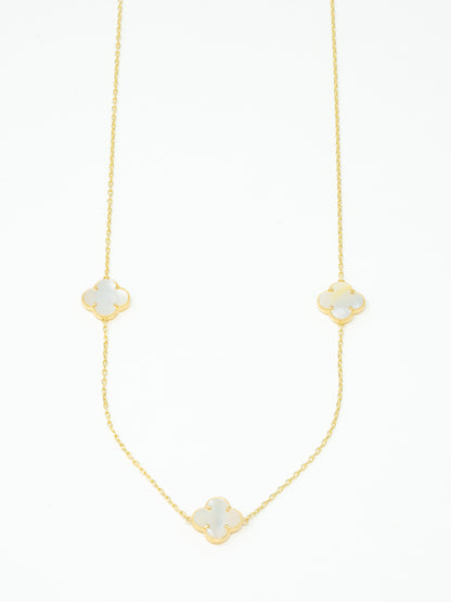 White Clover necklace