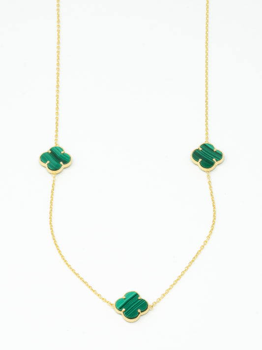 Green Clover necklace