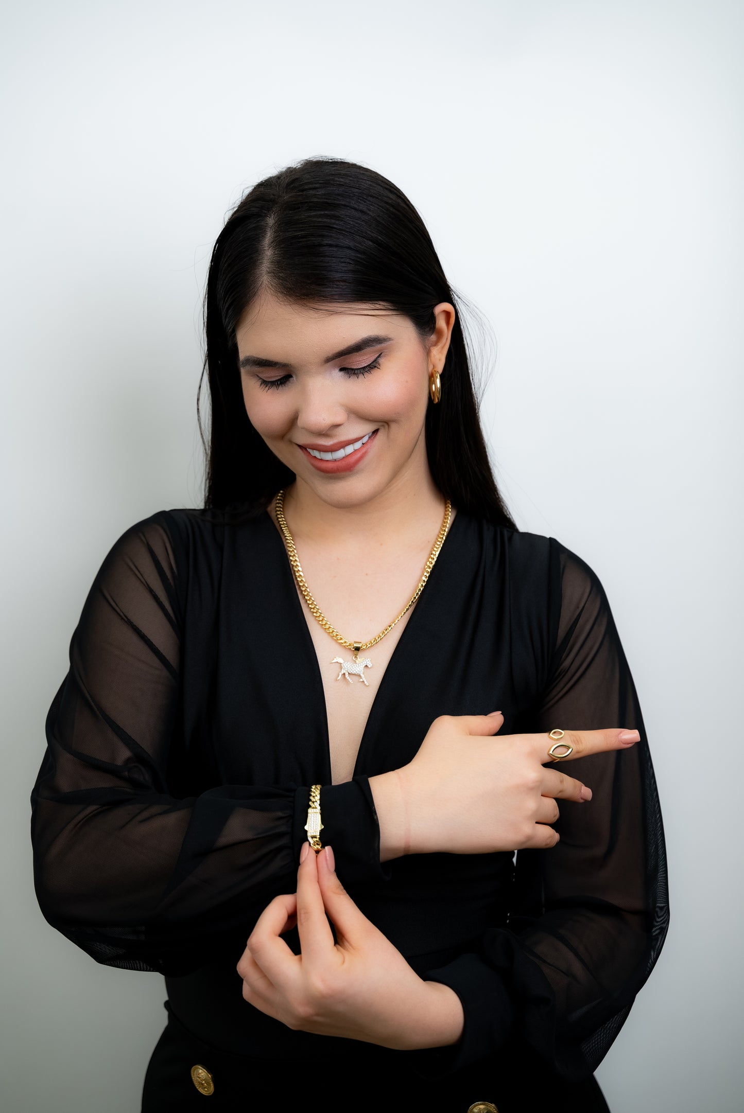 WOMEN'S BRACELETS - CURB LINK
