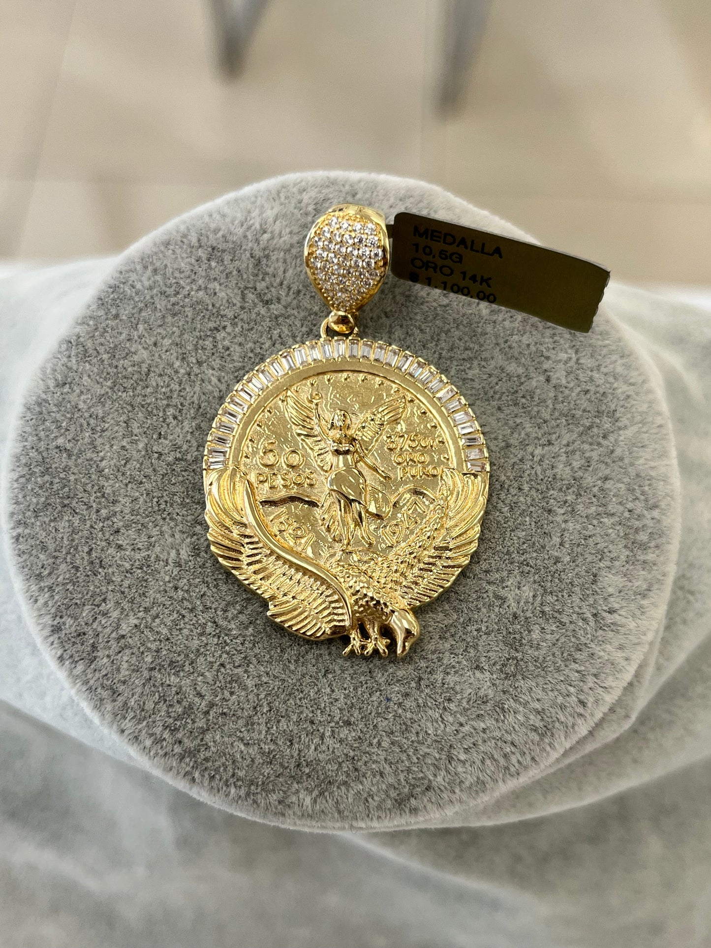 Medalla Centenario oro 10K 🇲🇽