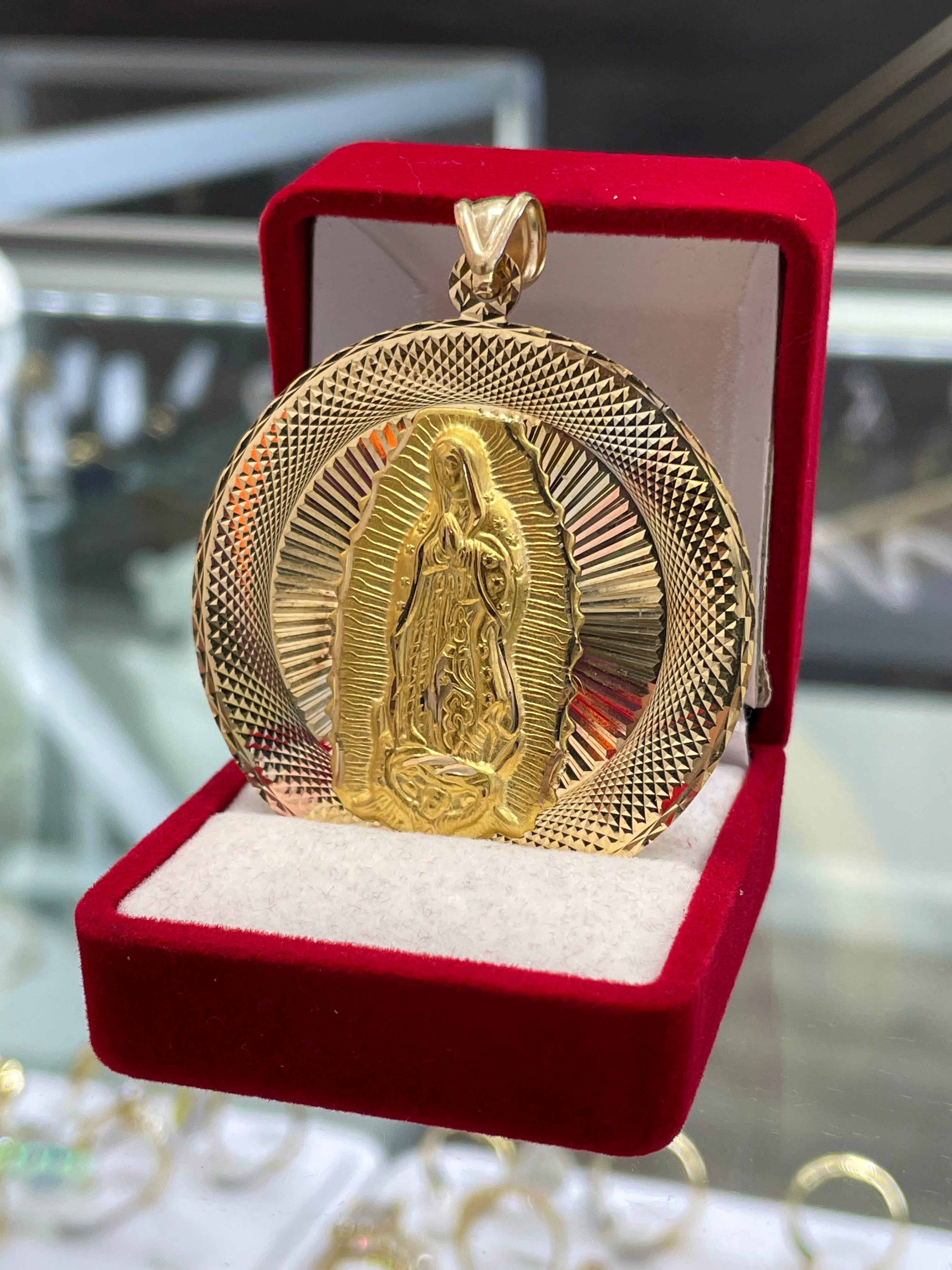 ๐ฎ๐น๐ MEDALLA VIRGEN GUADALUPE ORO 14K