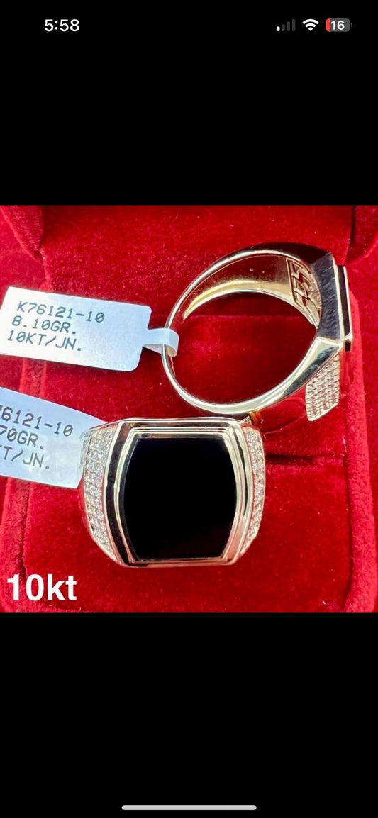 Anillo 10k y cadena 14k