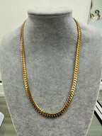 💎 Cadena cuban link Solida 100 gr ORO 14K 🇮🇹