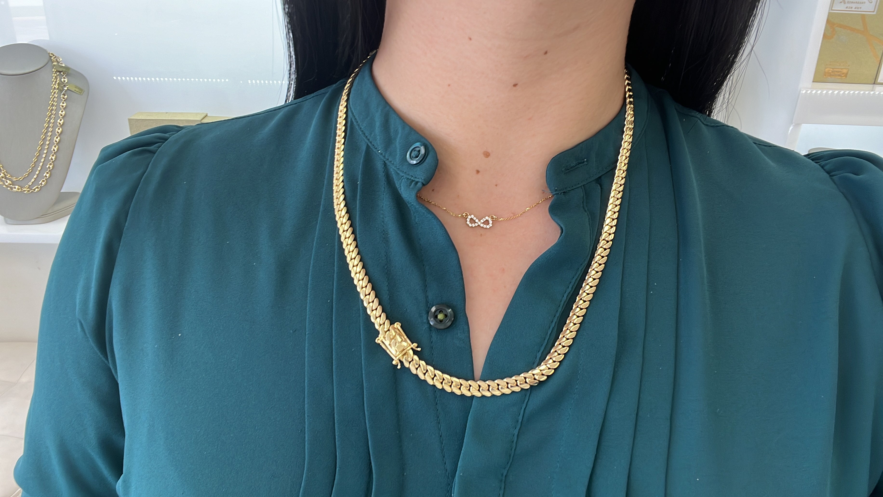 Cadena Oro 14k Sólida