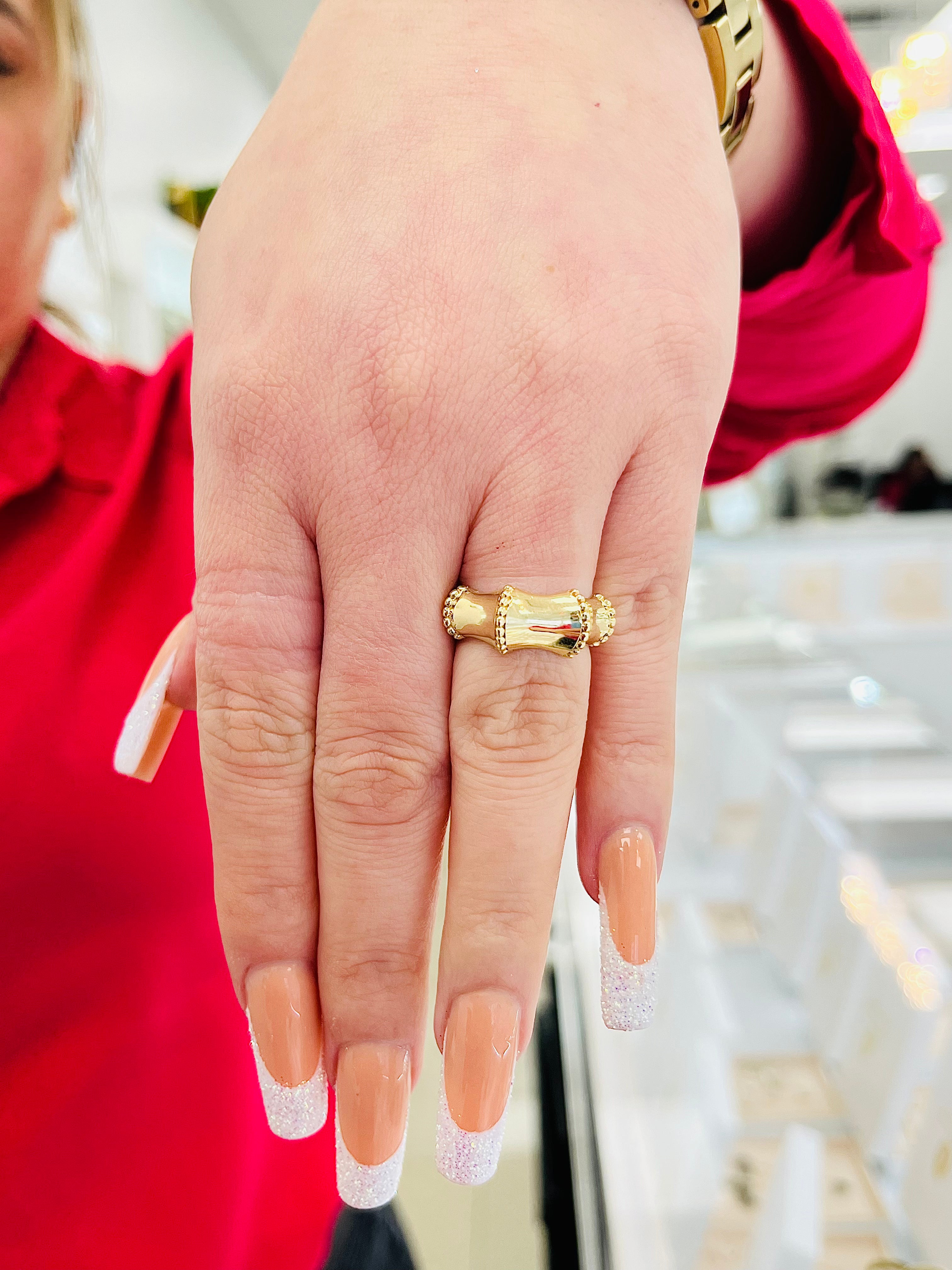 Anillo Dama Oro 14k