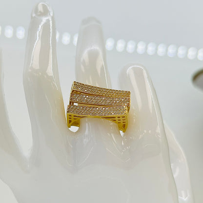 Anillo Dama Oro 14k