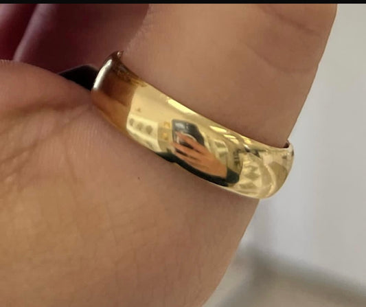 💎 Anillo diseño y alianza oro 14k 💎