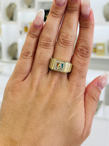 Anillo Virgen Oro 10k