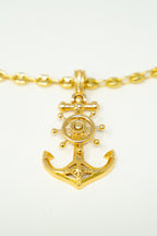 CHAIN AND MEDALLION SET  -  ANCLA DESIGN