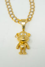 CHAIN AND MEDALLION SET - MONO