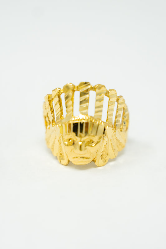 MEN'S RING - INDIAN GOLD