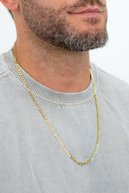 CHAIN CURB LINK ( MARTILLADA) 24X6MM