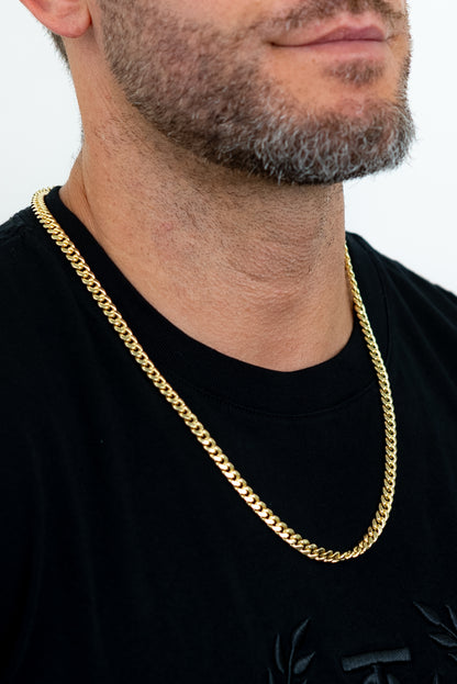 SEMI SOLID CUBAN LINK CHAIN 24X6MM