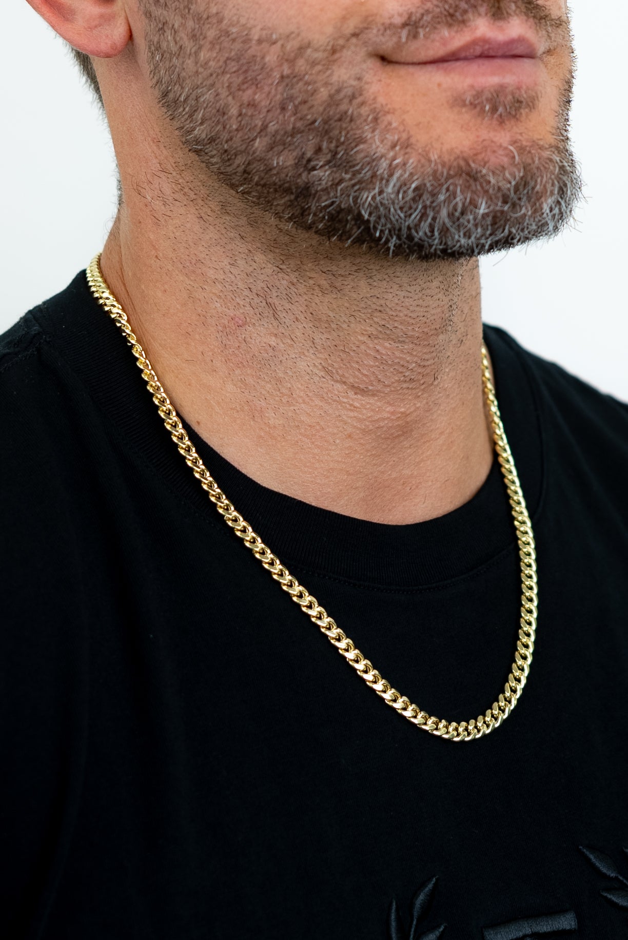 SEMI SOLID CUBAN LINK CHAIN  24X7MM