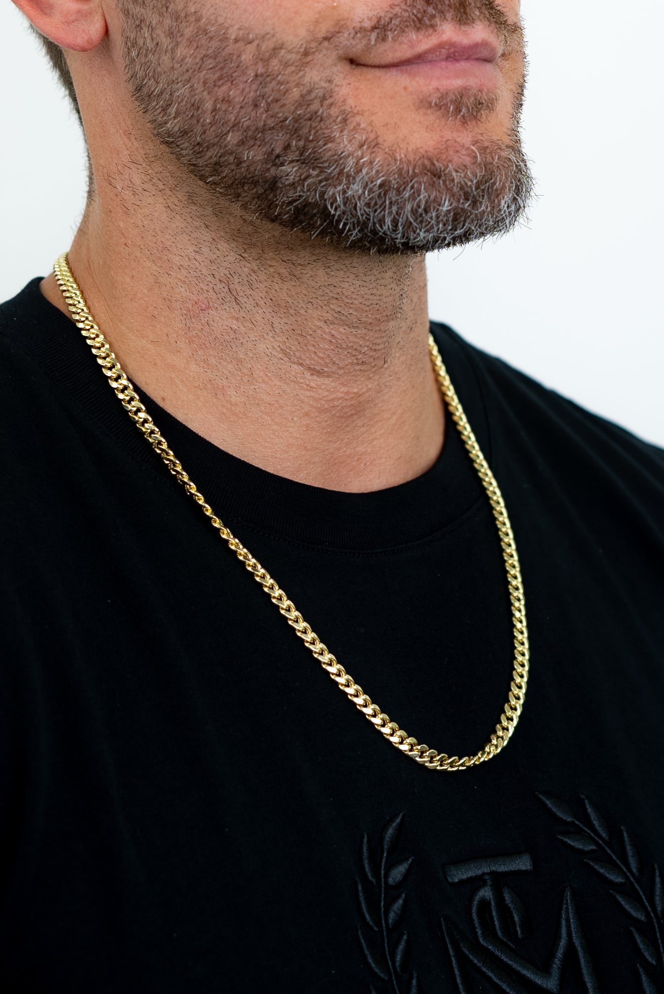 SEMI SOLID CUBAN LINK CHAIN 24X8MM