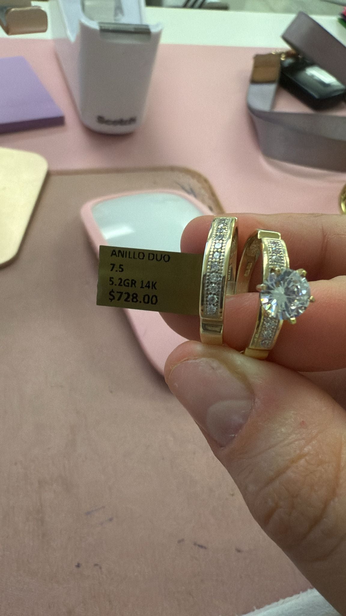 Dúo Anillos Oro