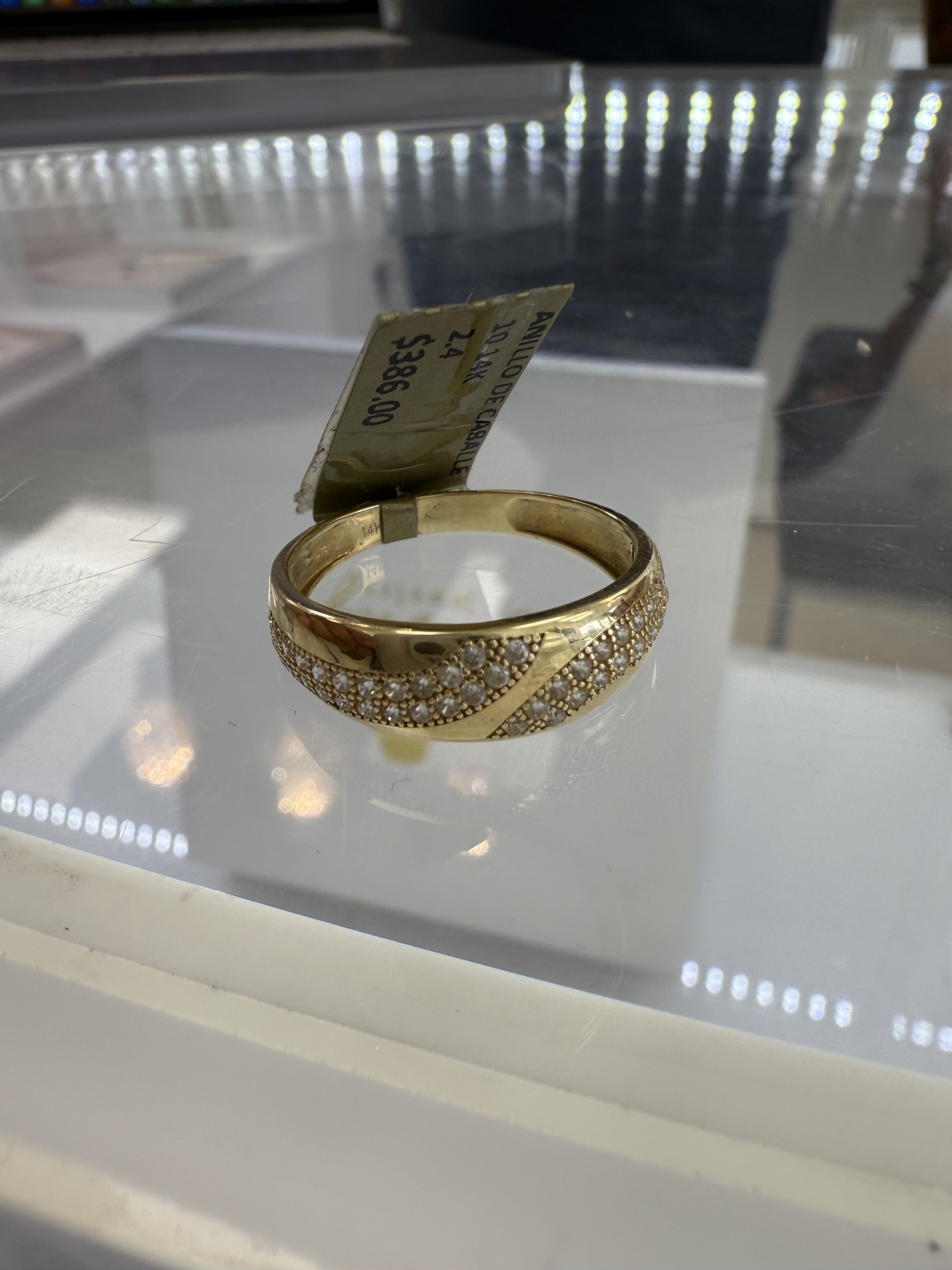 Anillo oro 14k 💎