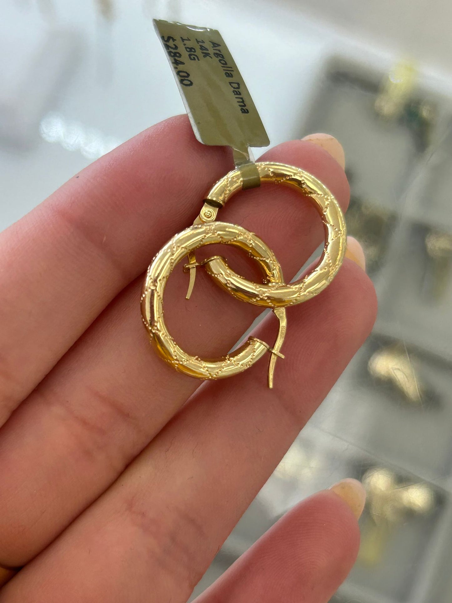 Argollas Oro 14k