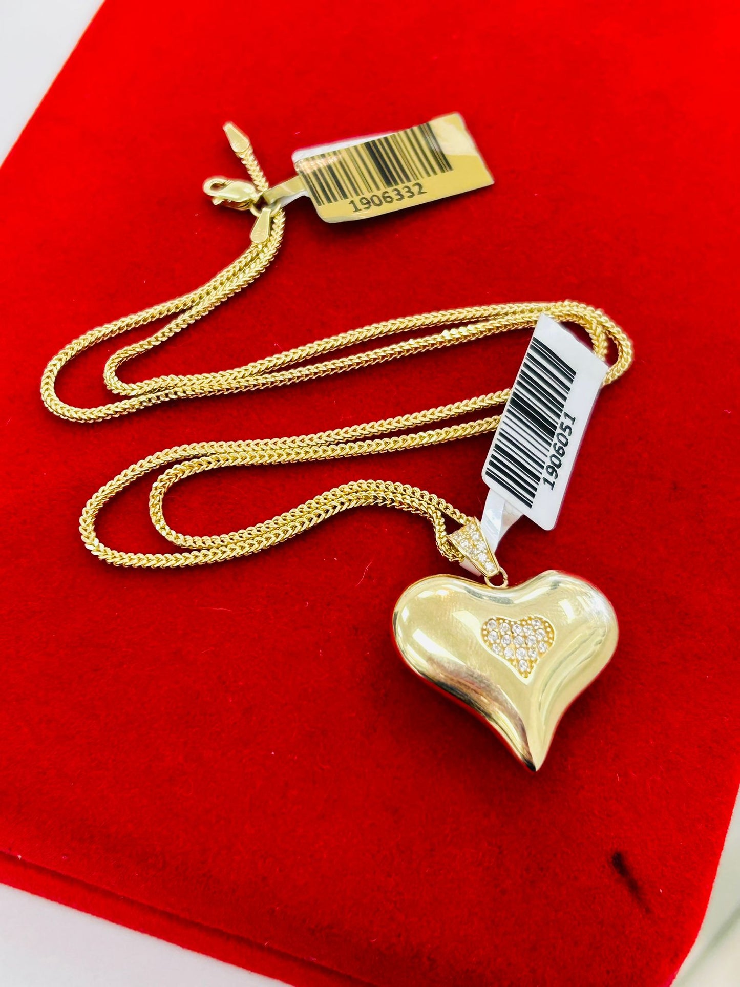 💎 Set oro corazón 💎