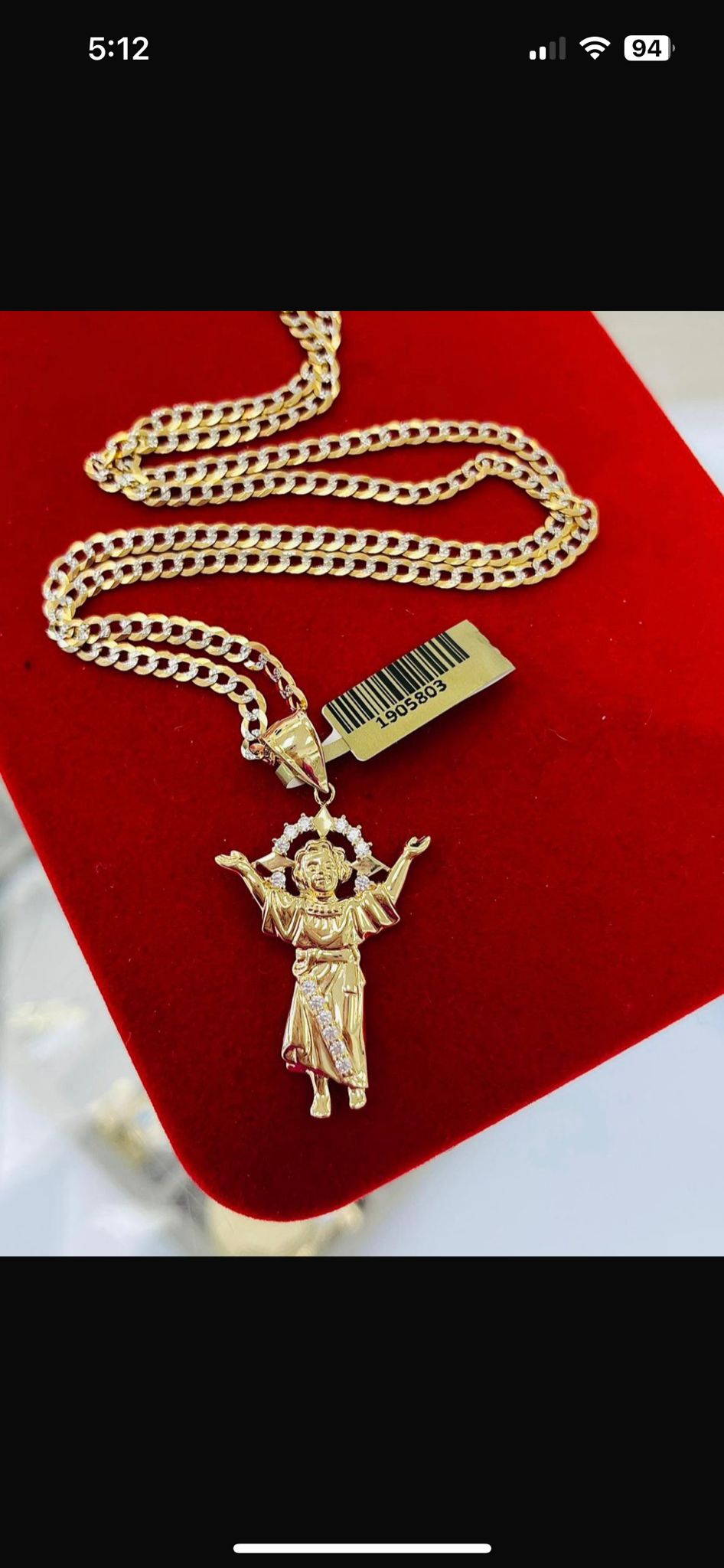 Cadena y Dije Oro