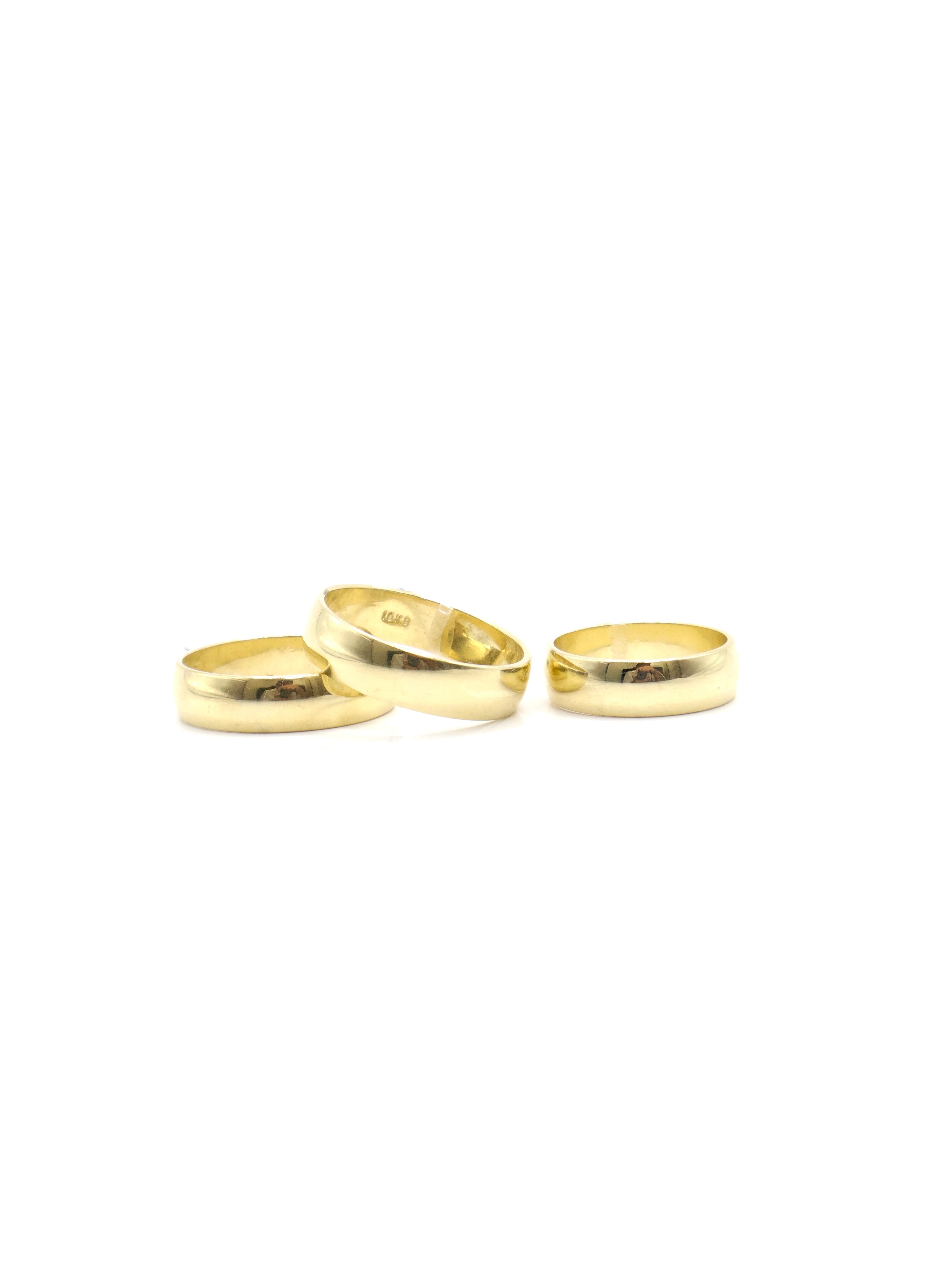 Anillo Alianza Liso - 10K