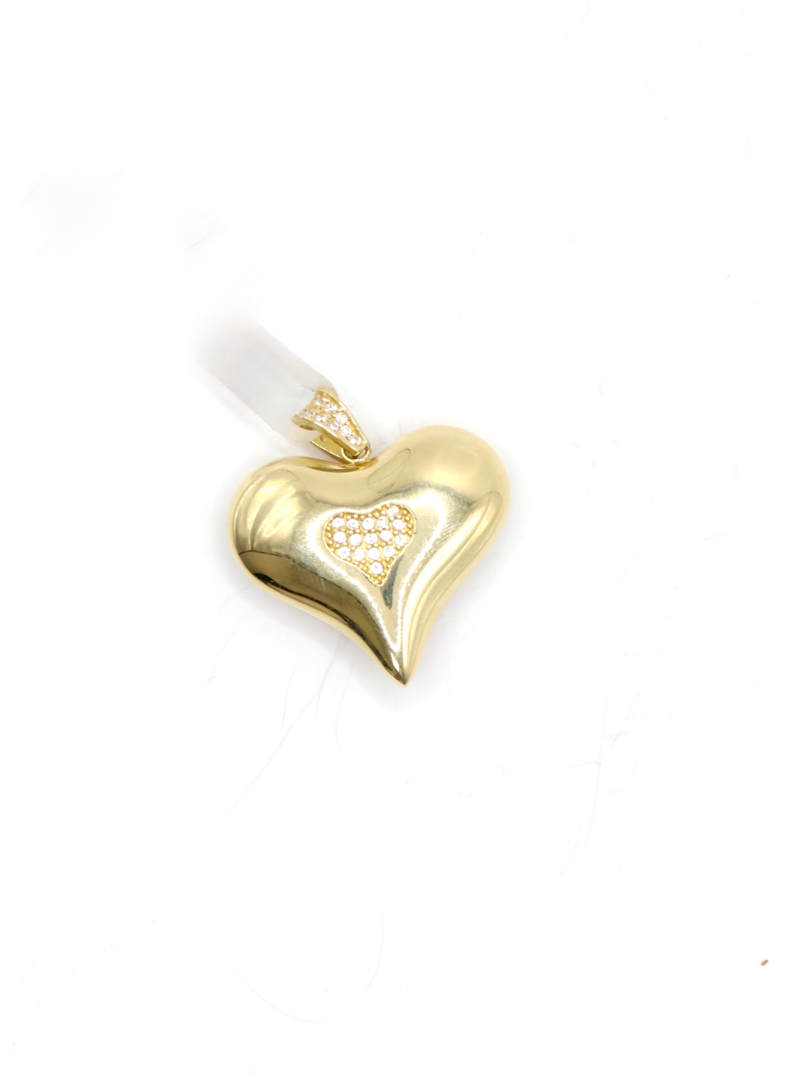 Dije Corazon Doble - 10K