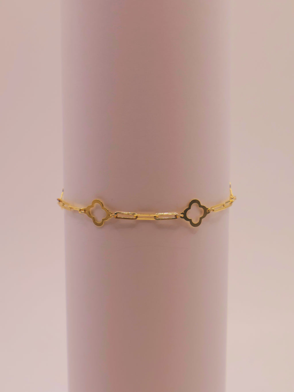 MANILLA - TREBOL PLANO 14K