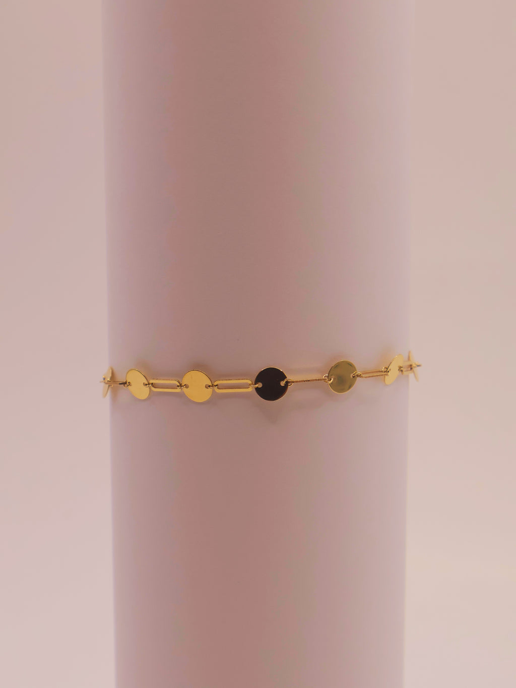 MANILLA - CIRCULO PLANO 14K