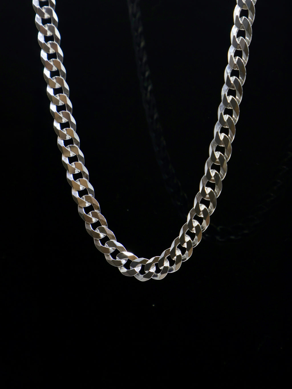 MEN'S CHAIN - Martillada Plata 925