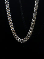 MEN'S CHAIN - Martillada Plata 925