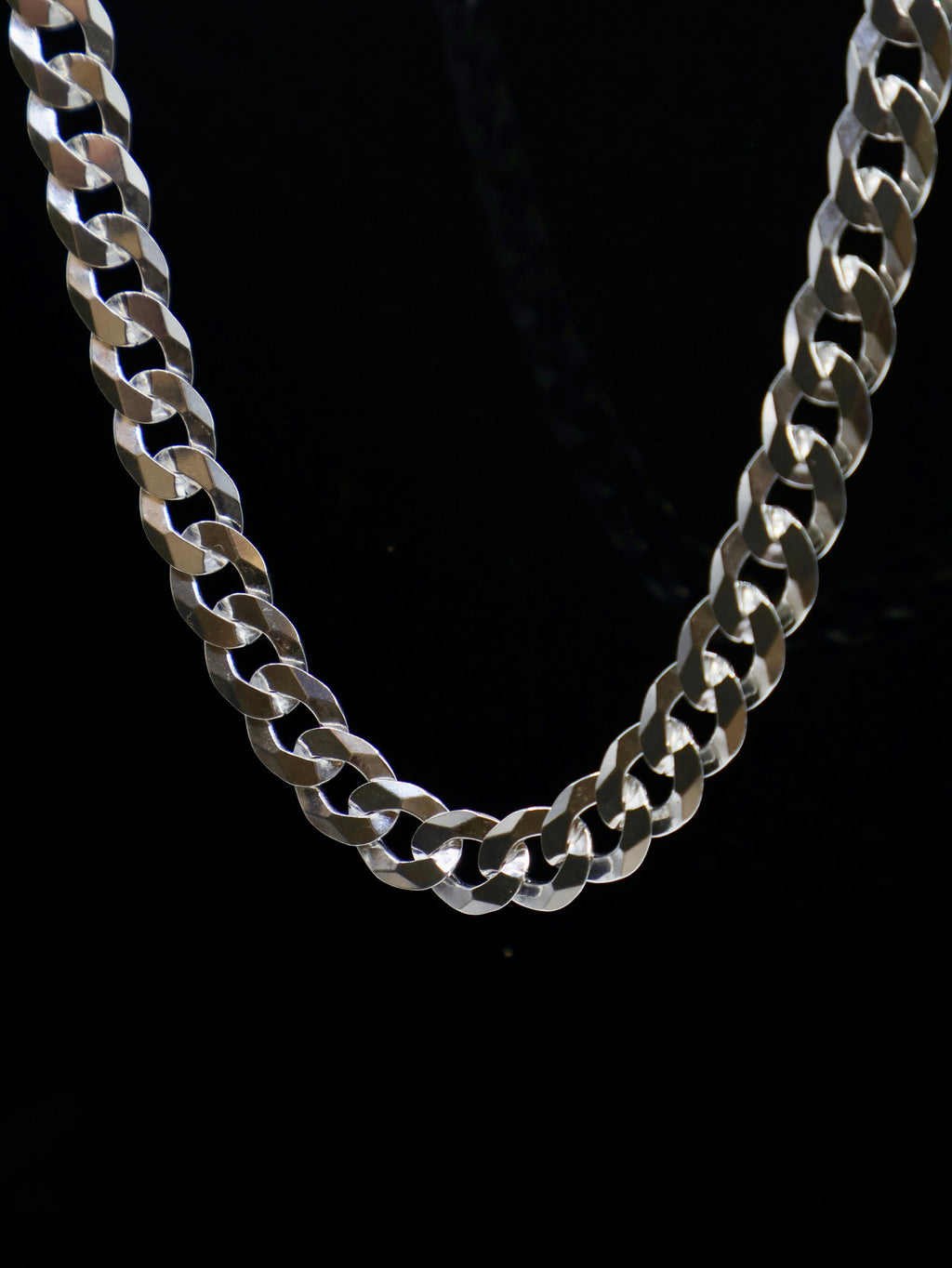 MEN'S CHAIN - Martillada Plata 925