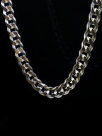 MEN'S CHAIN - Martillada Plata 925