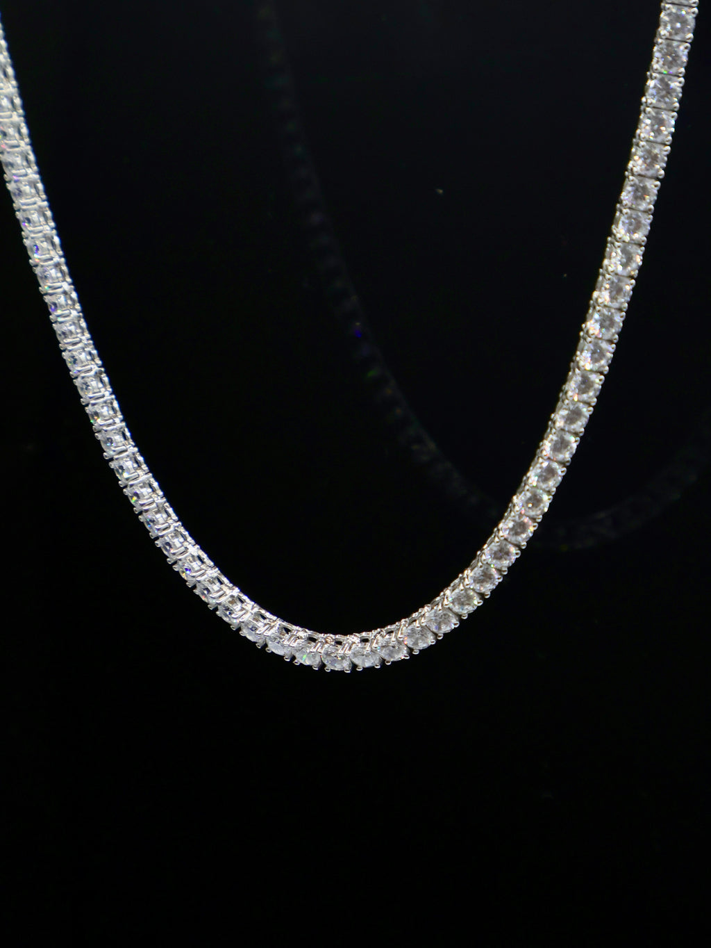 WOMEN'S - Gargantilla Brillantes Plata 925