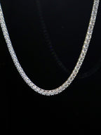 WOMEN'S - Gargantilla Brillantes Plata 925