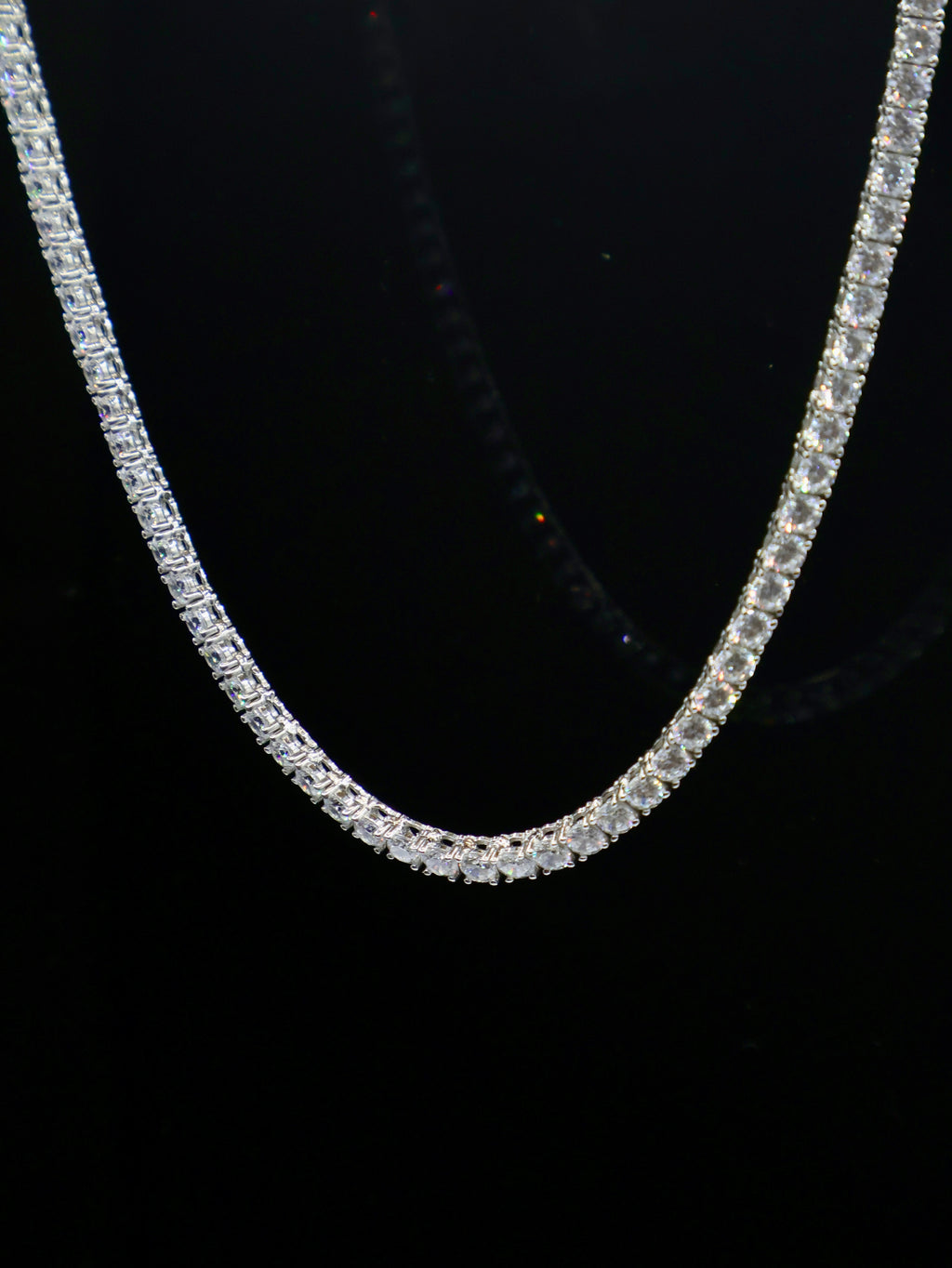 WOMEN'S - Gargantilla Brillantes Plata 925