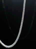 WOMEN'S - Gargantilla Brillantes Plata 925