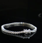 WOMEN'S - Pulsera Brillantes Plata 925