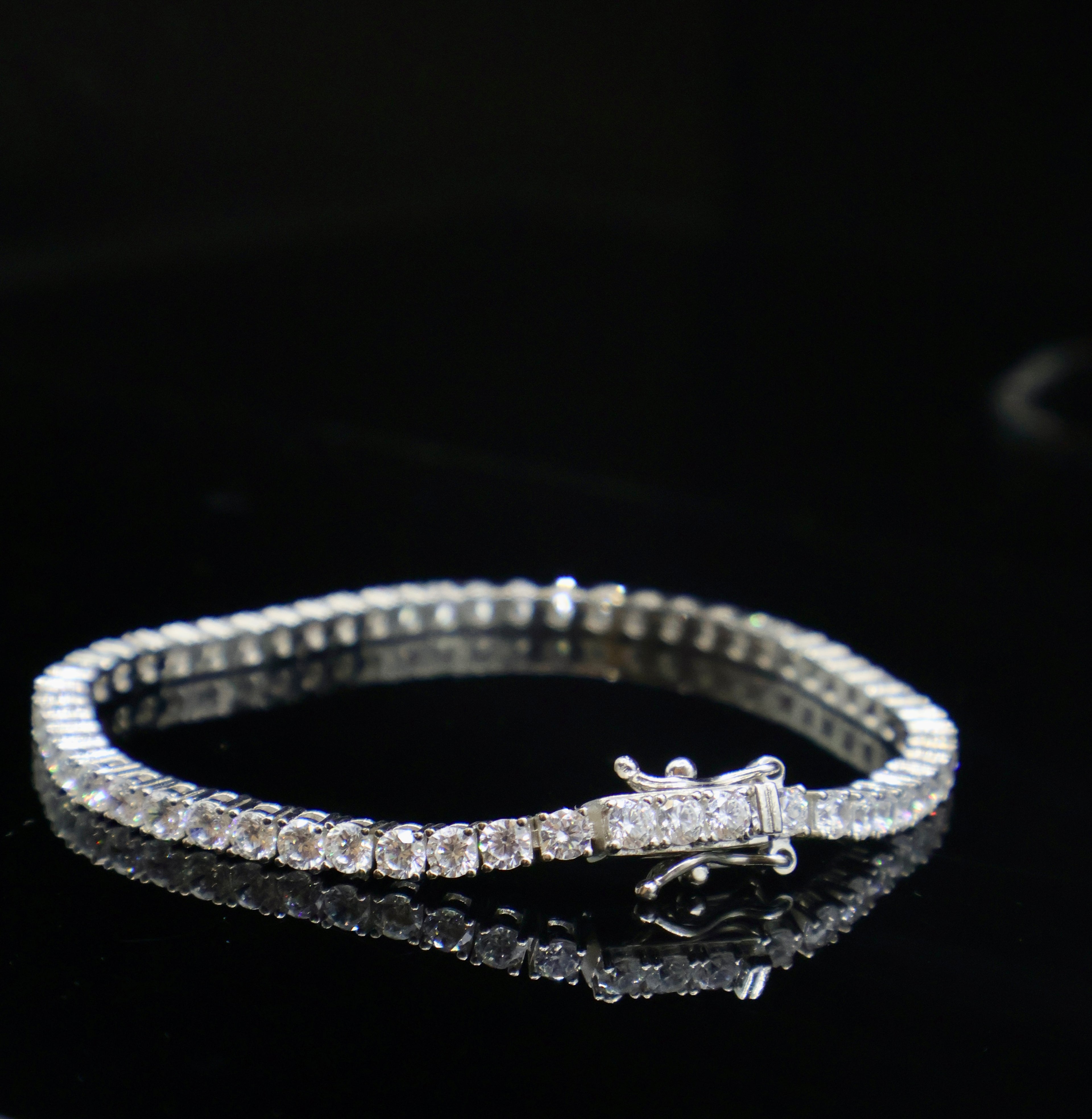 WOMEN'S - Pulsera Brillantes Plata 925