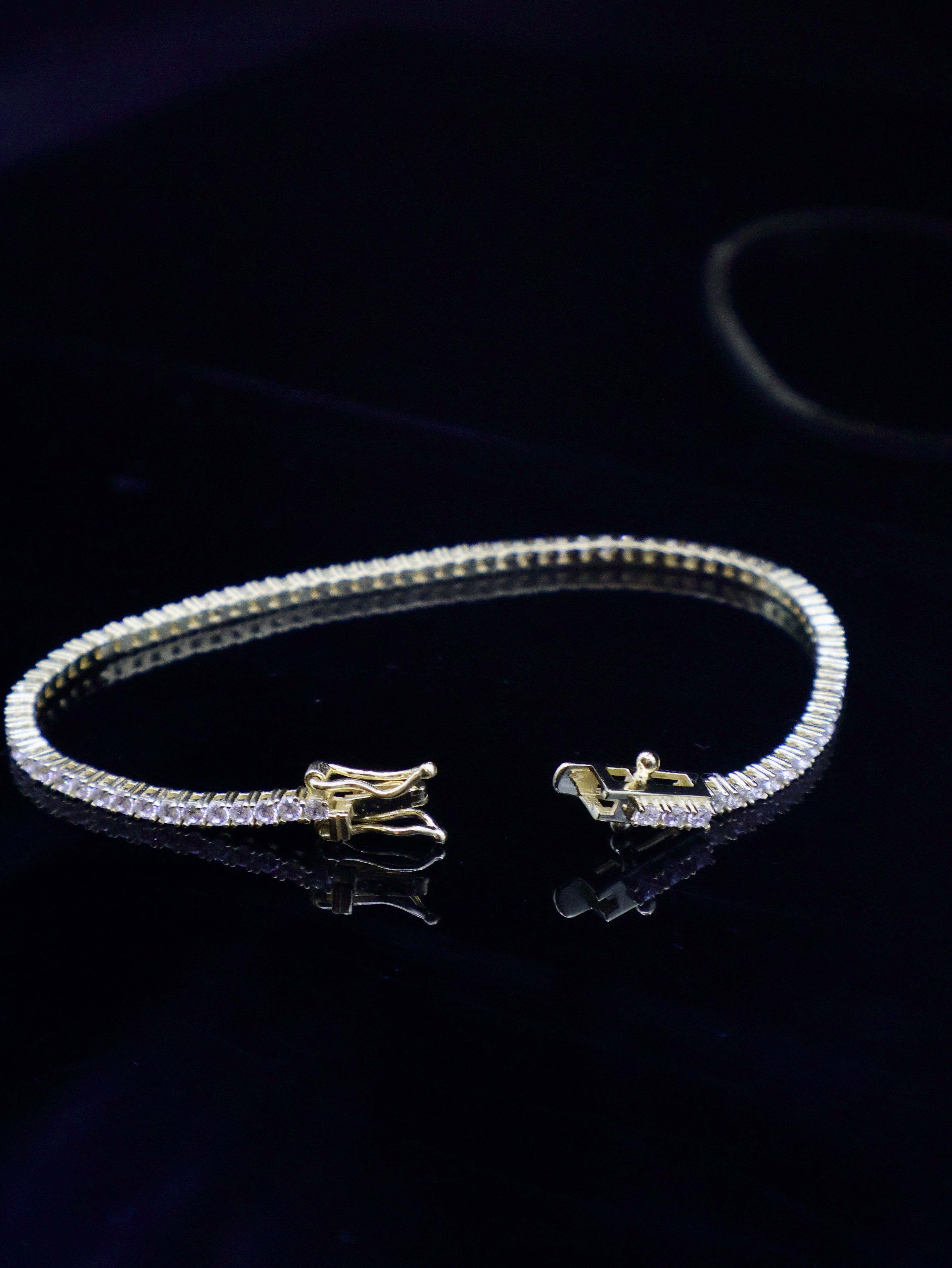 WOMEN'S - Pulsera Brillantes Plata 925