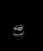 WOMEN'S - Anillo_DuoBandas Plata 925