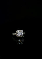 WOMEN'S - Anillo_PiedraCuadrada Plata 925