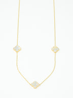 White Clover necklace