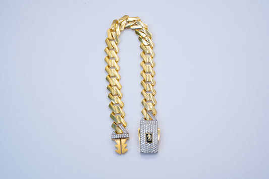 MEN'S BRACELET- MONACO CLASSIC PAVE LOCK 2024